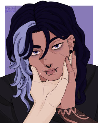 face holding